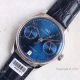 Replica IWC Portugieser 7 days power reserve Watch Blue Dial w folding Clasp (3)_th.jpg